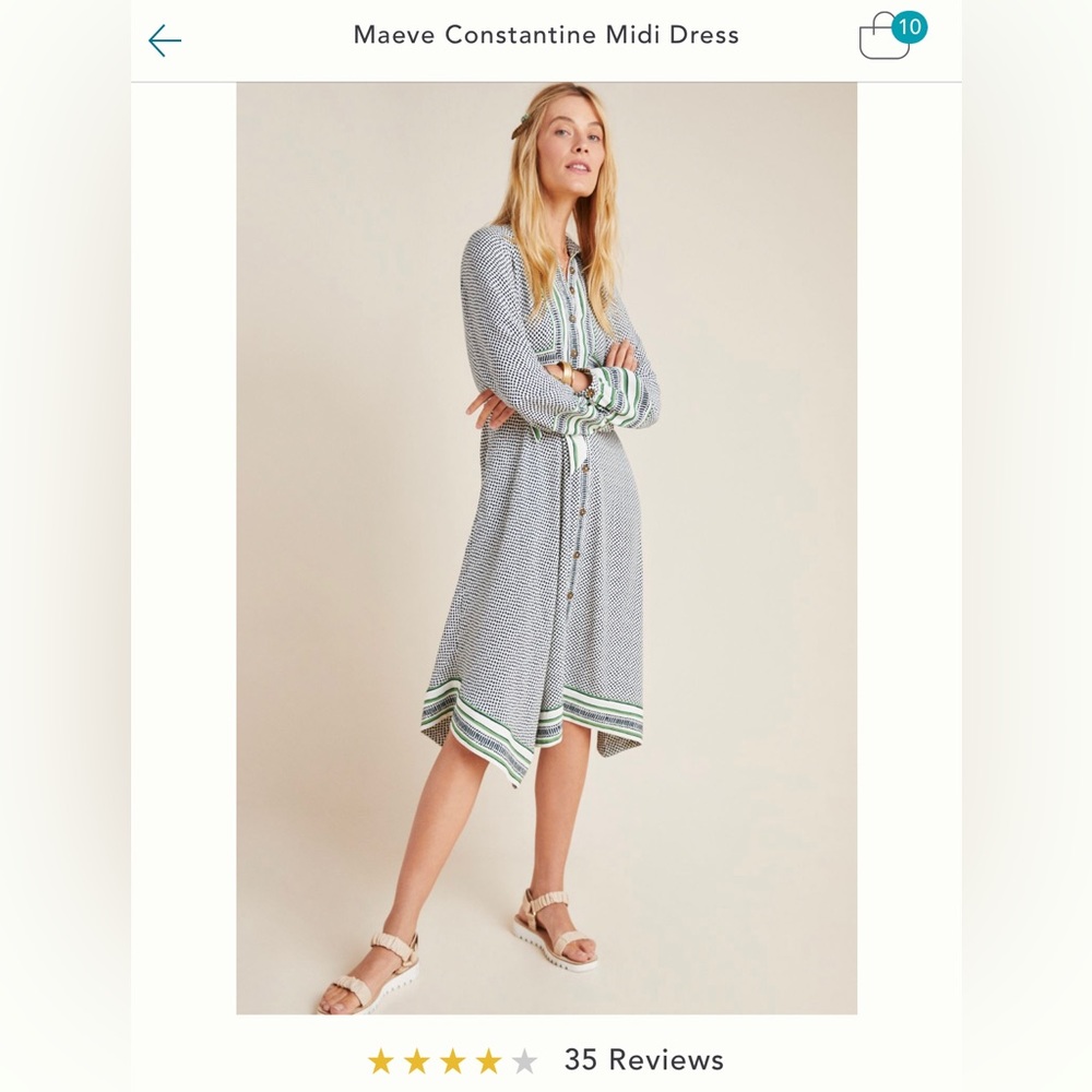 Anthropologie Maeve dress Size 16